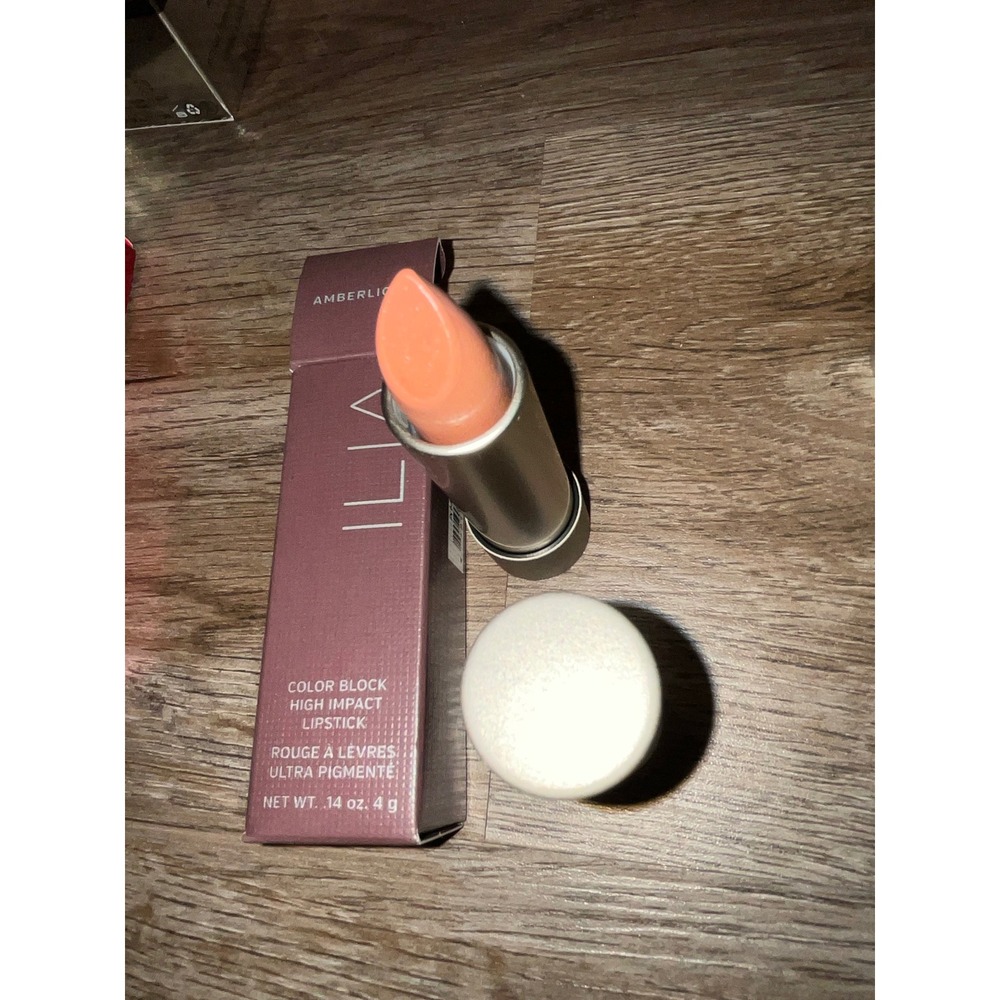 ILIA Color Block Lipstick Amberlight High Impact‎ Creamy Full Coverage Beauty